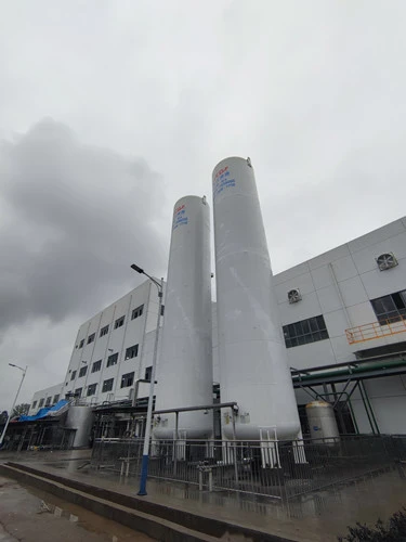 20m3 Double Layer Vacuum Industrial Vertical Cryogenic Liquid Co2 Storage Tank