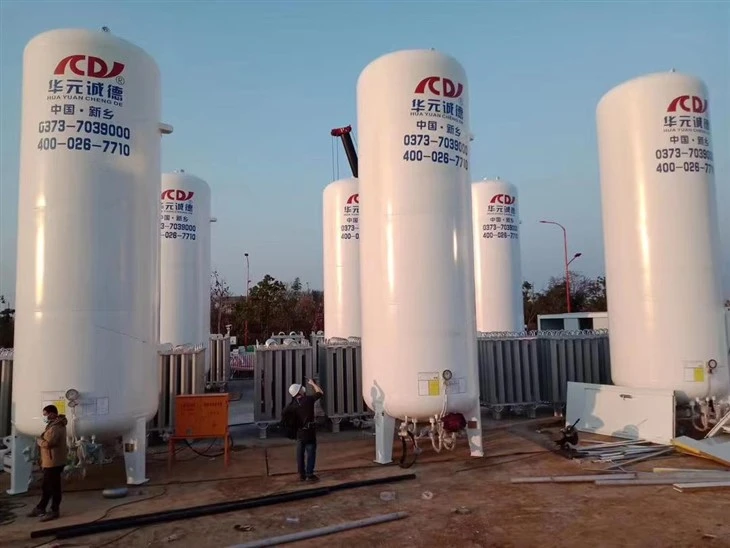 20M3 High Vacuum Low Temperature Vertical Liquid Nitrogen Tanks On Sale