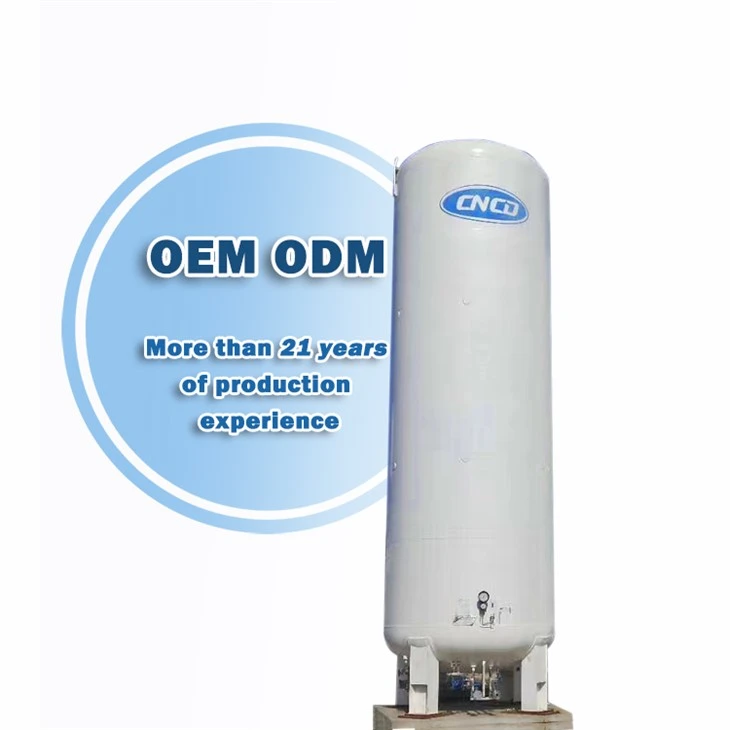 30M3 8Bar Stainless Steel Natural Gas Tank Cryogenic Lng Storage Tank Types