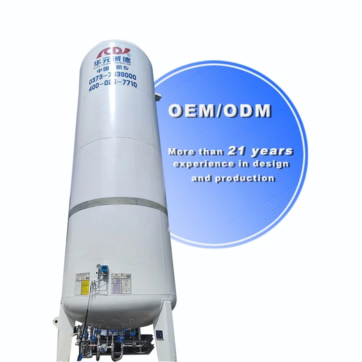 5M3 Cryogenic Ln2 Storage Tank For Hospital Use