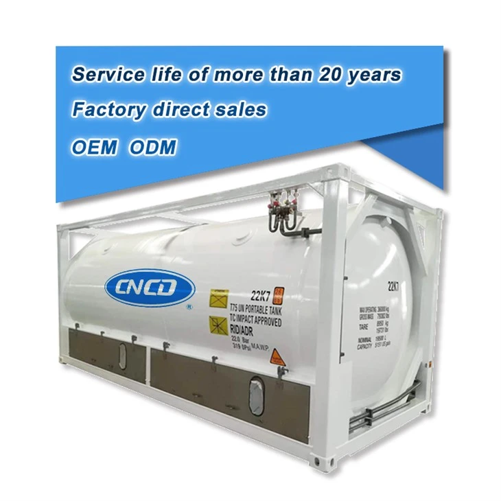 Cryogenic Liquid Iso Tank Container