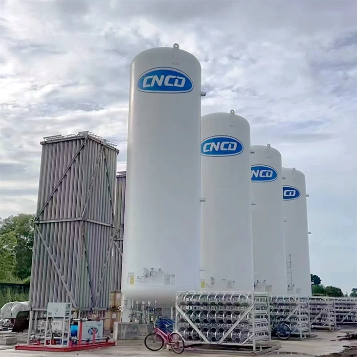 Customized 10M3 16Bar Double Layer Equipment Cryogenic Storage Tank