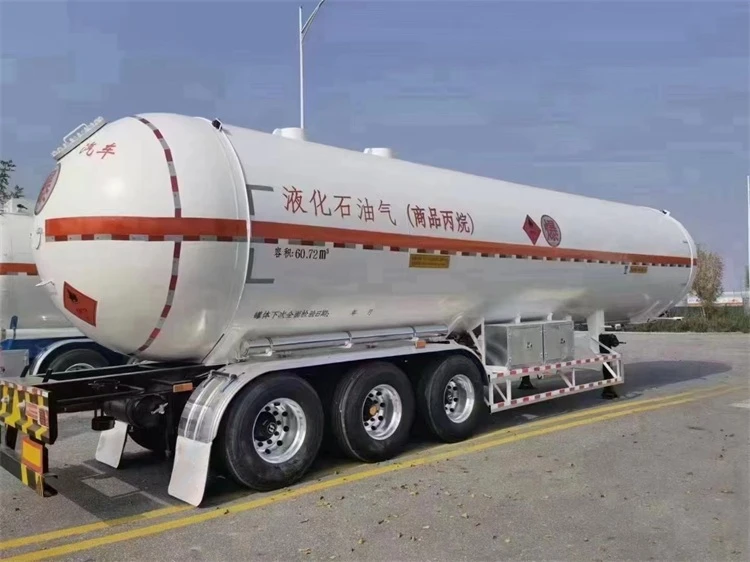 Efficient LPG Transport Semi-trailer – Long/Short Haul Compatible