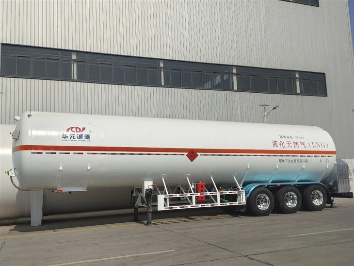 Factory Best Sales Low Price Vacuum Industrial Cryogenic Liquid LNG Semi-trailer Factory Best Sales Low Price Vacuum Industrial Cryogenic Liquid LNG Semi-trailer