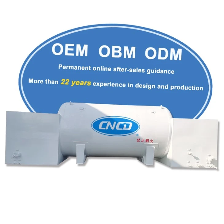 Industrial Gas Horizontal Lng Marine Fuel Tank