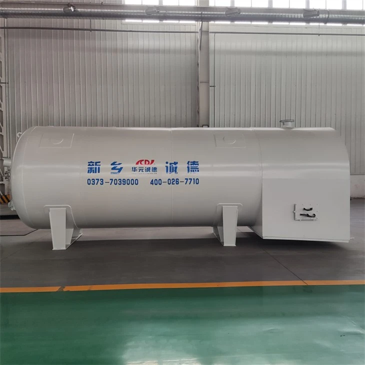 Industrial Stainless Steel Horizontal Large Lng Marine Fuel Tank