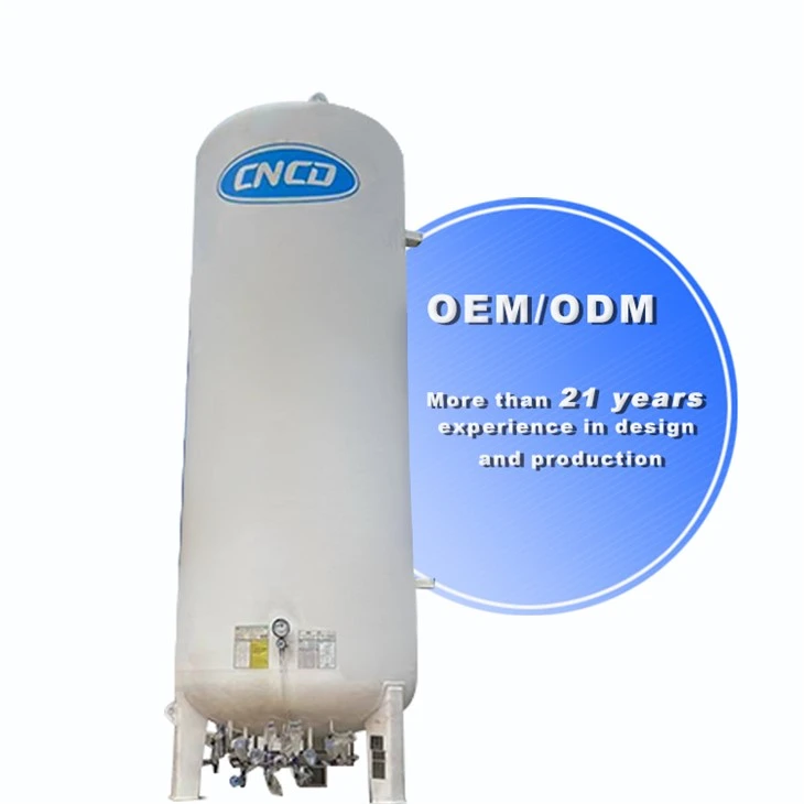 Industrial Vessel Pressure Liquid Carbon Dioxide CO2 Storage Tank