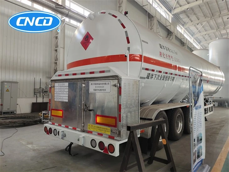 Lng Fuel 52.5M3 Tanker Trailer