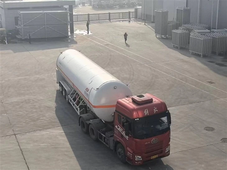 Lng Tanker Truck Capacity