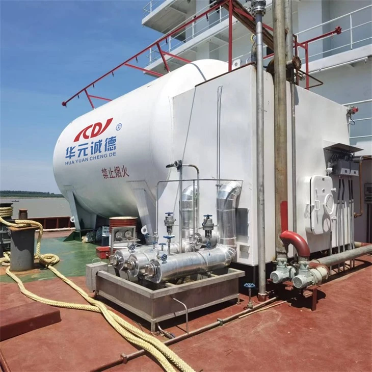 Lng Fueled Ships Marine Topside Fuel Tank Lng Marine Fuel