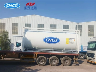 20FT Low Temperature ISO Tank Arrived At The Saudi Customer Site
