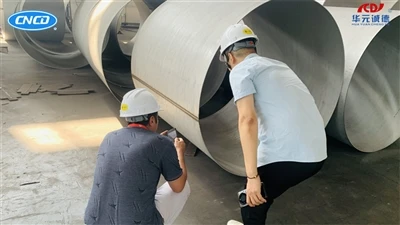 Dubai Customers Come To CNCD's Kaucha Factory