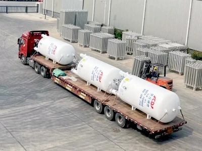 3pcs 5m3 Liquid Oxygen Tank For Medical Gas.