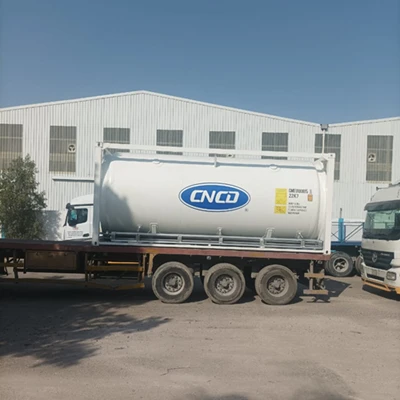 20ft Iso Tank Container Have Arrived At The Site Of Our Customers in The Midd...