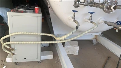 High Quality Liquid Co2 Storage Tank + Refrigeration Machine For Our Client