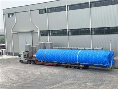 50M3 Cryogenic Liquid Tank Will Be Shipped To Our Client ,Plastic Tarpaulin A...