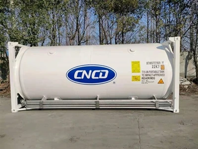 High Quality 20ft T75 Portable Tank With Half Frame ,This ISO Container Is Li...