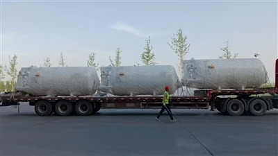 Our 3 Cryogenic Liquid Storage Tanks Are About To Be Exported To South America