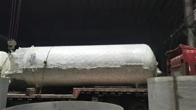Our Two 20 Cubic Cryogenic Liquid Storage Tanks Are About To Be Exported To S...