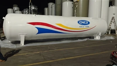 Horizontal Cryogenic Liquid Storage Tanks Shipped To Central Asia