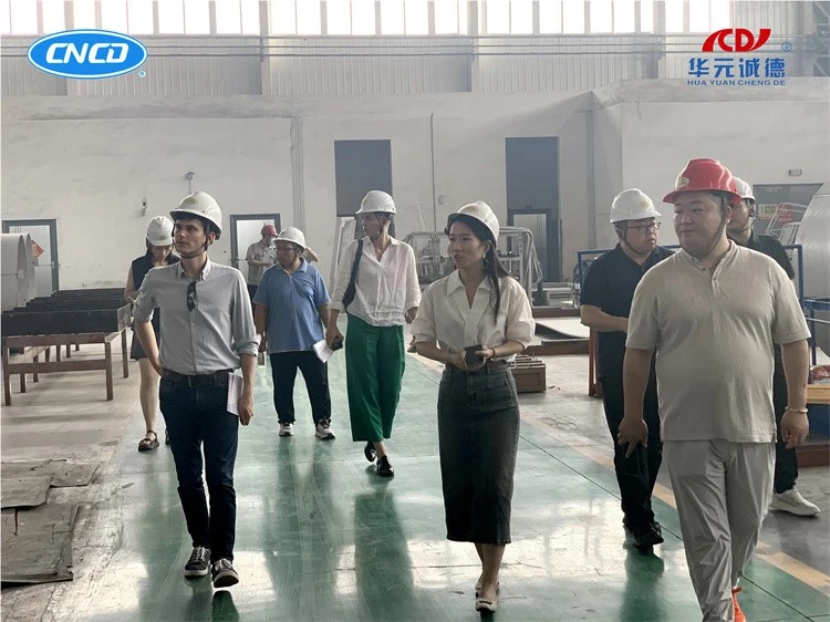European customers came to CNCD for a visit02 European customers came to CNCD for a visit02